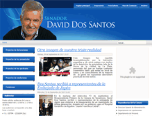 Tablet Screenshot of daviddossantos.com.ar